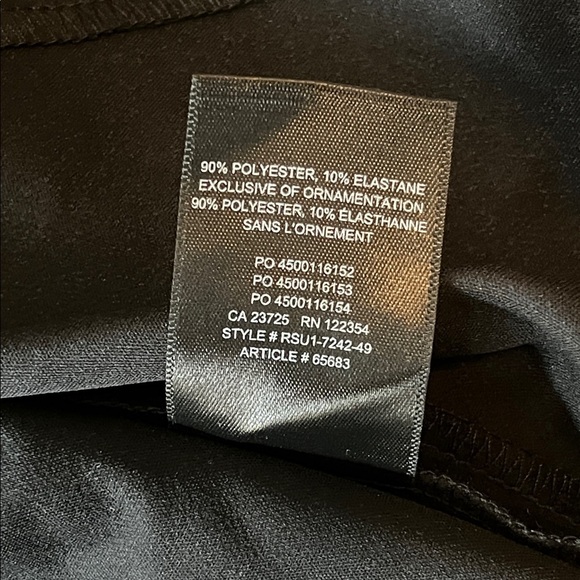 Aritzia Babaton Hopper Faux Suede Mini Skirt - Black - 8 - Picture 9 of 9